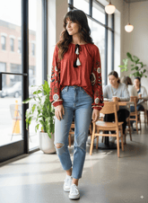 VENCA FULL SLEEVE T - SHIRT - Smgarment's